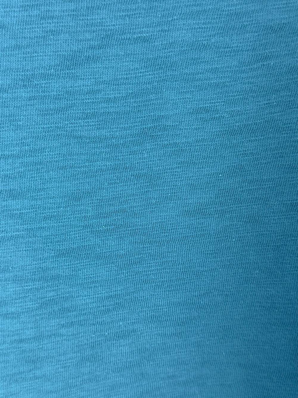 J. Crew Blue Teal Artist Tee Long Sleeve 100% Cotton Tee - Picture 4 of 5